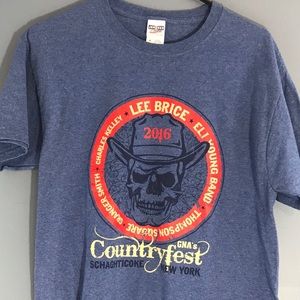 Countryfest 2016 T-shirt - Schaghticoke N.Y. Med